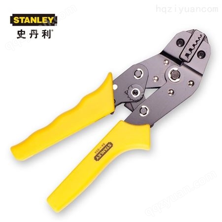 史丹利工具A系列同轴端子压接钳1.72/2.6/5.4/6.5/8.1mm 84-849-22  STANLEY工具