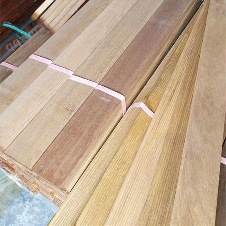 泰发木业 防滑槽地板 户外木塑共挤地板防滑木地板