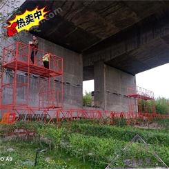 18米桥检车操作视频 吊篮现场图片，资料资质齐全 博奥MI07