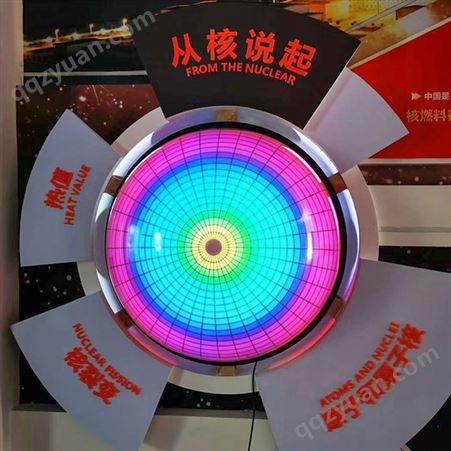 廉江核电项目展厅球幕演示设备 多媒体球幕播放投影演示系统