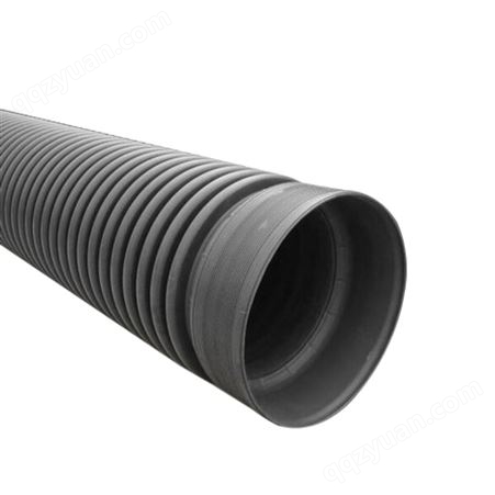 庞亮管业HDPE双壁波纹管300/400/500排污水管市政增强加筋螺旋管