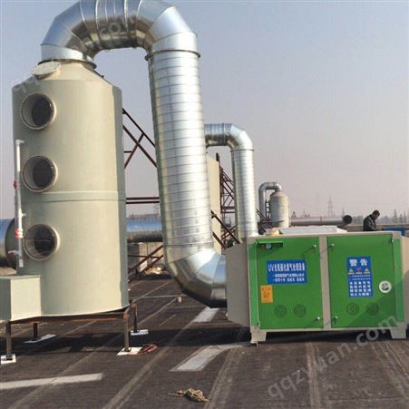凯峰不锈钢 PP塑料板喷淋塔 工业废气处理设备
