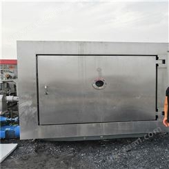 鸣晟供应20平方果蔬冻干设备 真空冷冻干燥设备 宠物粮食冻干机