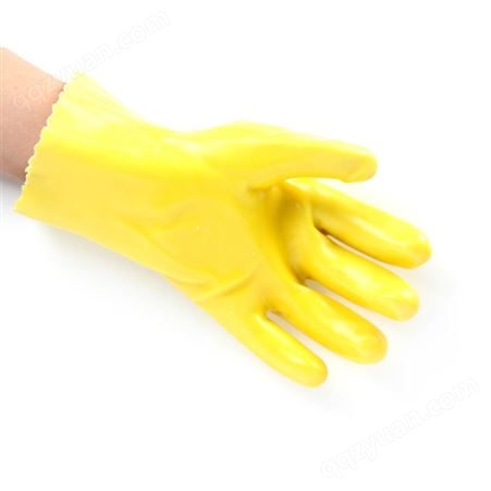 劳保用品 浸塑手套 耐酸碱 防油防水 PVC加厚