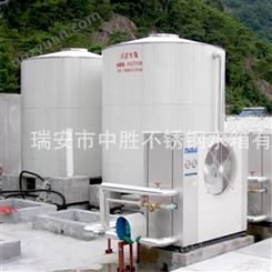  不锈钢水箱 生活用水水箱 圆形 保温水箱 可定制 1-5000吨水箱工程