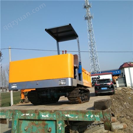 YY-LMZ-T317 3吨单缸发动机履带运输车 泥土路爬坡行走拖拉机