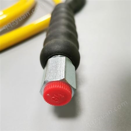 立工定制液压树脂高压软管总成 液压工具油管双联管