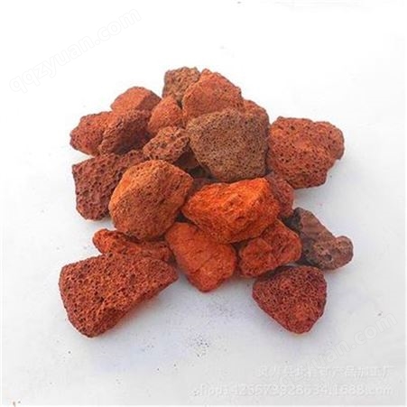 安徽蚌埠褐色火山岩 规格3-5cm高孔隙率矿山直发