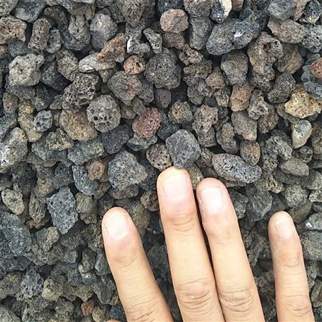 浙江温州红色火山岩 粒径1-3mm一等品矿山直发
