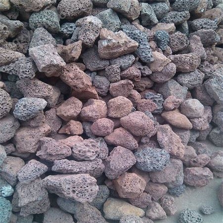 火山岩兰花铺面送到价格 规格3-5cm优等品矿山直发
