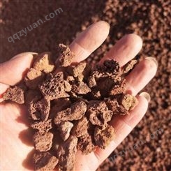 过滤净化火山石褐色火山岩规格5-8公分轻质耐用当天发货