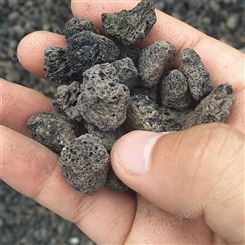 轻质填料火山石生态修复火山岩粒径4-6cm高硬度欢迎考察