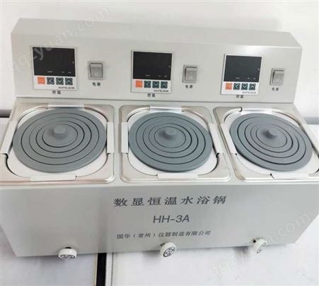 国华仪器机械设备 专业HH-3A数显单控单列水浴锅