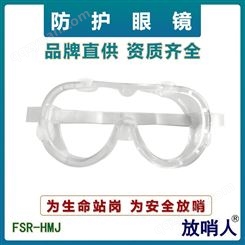 放哨人FSR-HMJ防化学品喷溅眼镜 防风沙防冲击眼罩