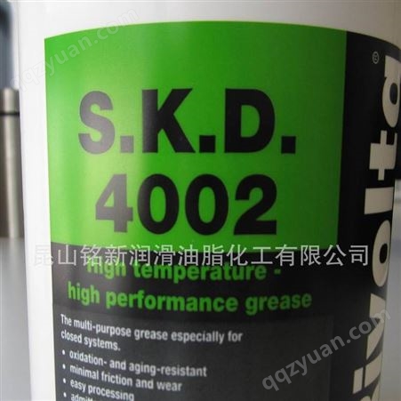 RIVOLTA SKD4002 耐高低温润滑脂 上海  苏州 常熟