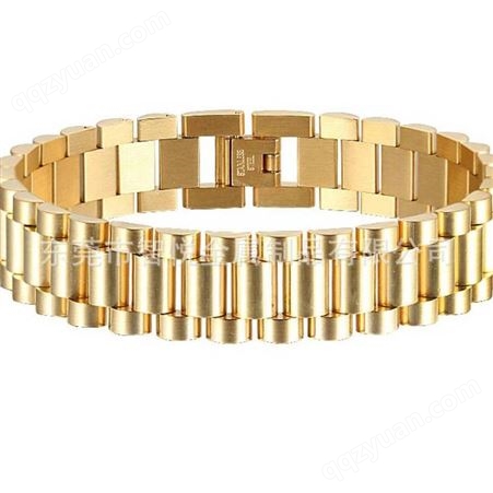 不锈钢手表链真空分色电镀通用珠宝扣钛钢手环饰品厂批量来样订购