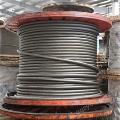 超力工厂直营 旋挖钻机钢丝绳 打桩专用 扁丝锻打 钢芯钢丝绳