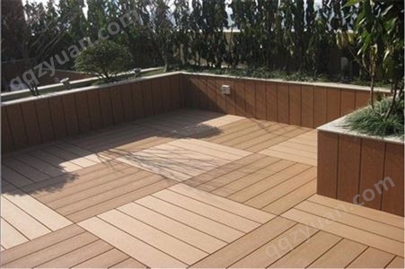 塑木地板生态木板木塑户外防腐阳台庭院露台花园室外防水实心板材