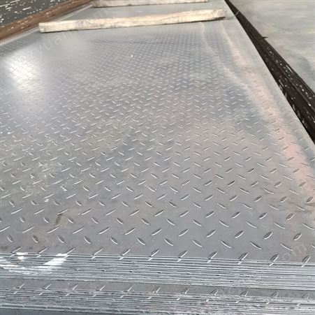 加工不锈钢花纹板 H-Q235B加厚扁豆花楼梯踏步板 性价比好
