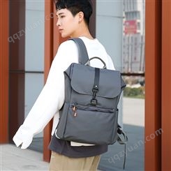 通勤休闲日韩简约双肩包大容量户外旅行背包防泼水电脑背包
