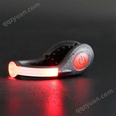 跑步灯USB充电发光鞋夹灯户外运动夜跑灯led安全闪光