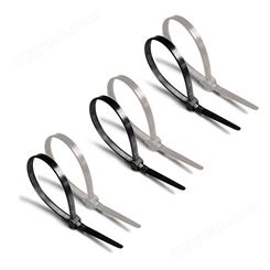 尼龙塑料扎带白黑色大号超长捆绑绳卡扣强力扎线带绳固定器自锁式