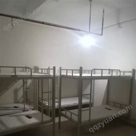 重庆学生宿舍上下床加工学生双层床成人上下铺铁艺床